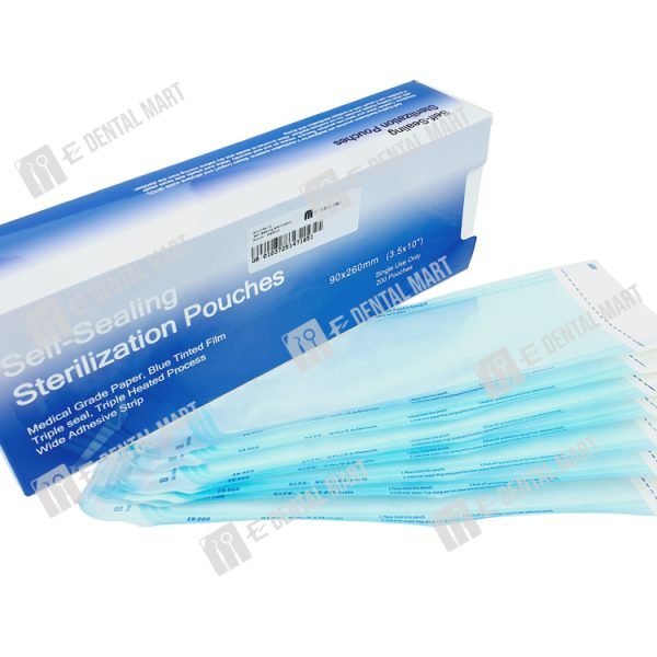 Sterlization self sealing pouches